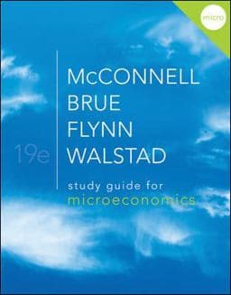 Study Guide for Microeconomics 9780077338008