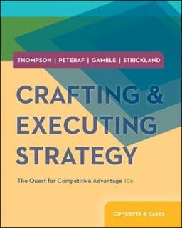 Crafting and Executing Strategy 9780077713379