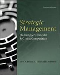 Strategic Management 9780077862510