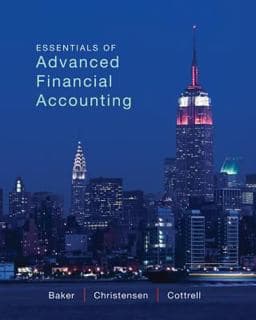 Essentials of Advanced Financial Accounting 9780077869755
