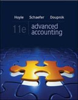 Advanced Accounting 9780078025402