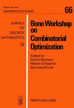 Bonn Workshop on Combinatorial Optimization 9780080871776