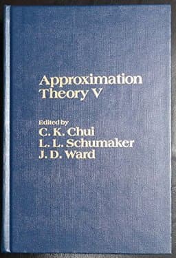 Approximation Theory V 9780121745813