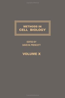 METHODS IN CELL BIOLOGY,VOLUME 10, Volume 10 9780125641104