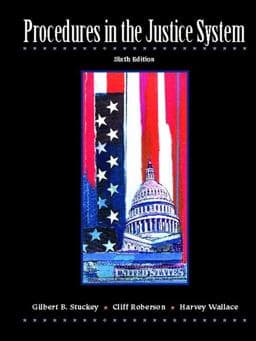 Procedures in the Justice System 9780130165848