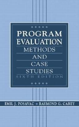 Program Evaluation 9780130409669