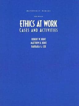 Ethics at Works 9780130489692