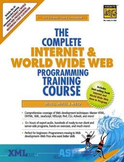 The Complete Internet and World Wide Web Programming Training Course 9780130856111