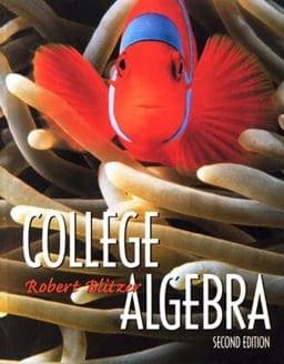 College Algebra 9780130878281