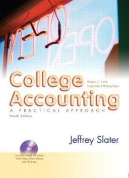 College Accounting 1-12 and Study Guide and Working Papers and DVD and Envelope Package 9780131071698