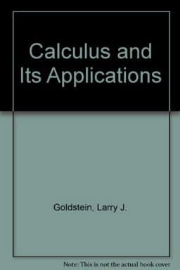 Calculus and Its Applications 9780131171695