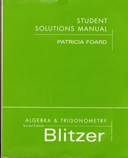 Student Solutions Manual (valuepack) 9780131491588