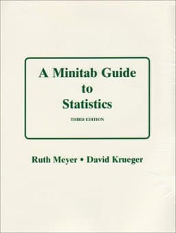A Minitab Guide to Statistics 9780131642898