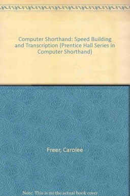 Computer Shorthand 9780131734029