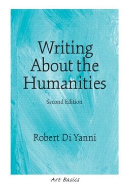 Writing about the Humanities 9780131830493