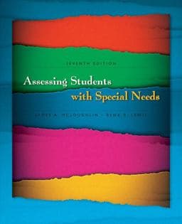 Assessing Students with Special Needs 9780131961913