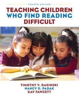 Teaching Children Who Find Reading Difficult 9780132337182
