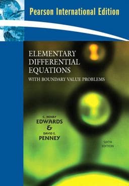 Elementary Differential Equations with Boundary Value Problems 9780132358811