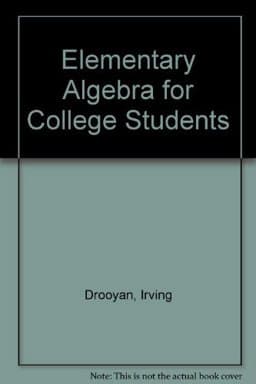 Elementary Algebra for College Students 9780132614399