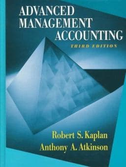 Advanced Management Accounting 9780132622882