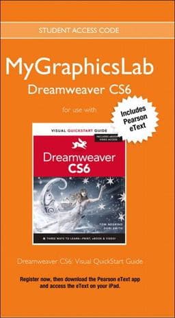 MyGraphicsLab Access Code Card with Pearson EText for Dreamweaver CS6 9780133090000