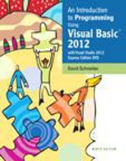 Introduction to Programming Using Visual Basic 2012 9780133450866