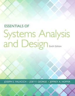 Essentials of Systems Analysis and Design 9780133546231