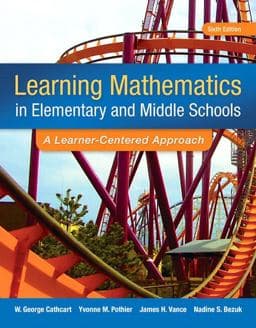 Learning Mathematics in Elementary and Middle School 9780133783780