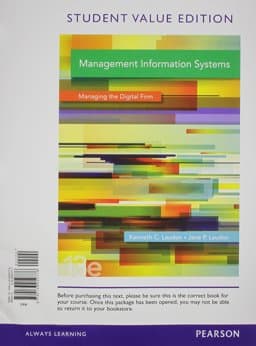 Management Information Systems, Student Value Edition Plus 2014 MyMISLab with Pearson Etext -- Access Card Package 9780133874006