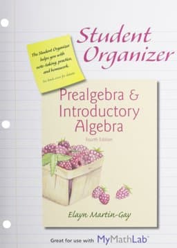 Student Organizer for Prealgebra and Introductory Algebra and MyMathLab -- Standalone Access Card Package 9780133910551