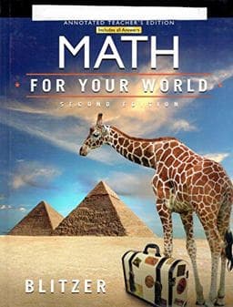 Math for Your World 9780133922967