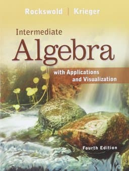 Intermediate Algebra with Applications and Visualization and Student's Solutions Manual for Intermediate Algebra with Applications and Visualization and MyMathLab Inside Star and MyMathLab -- Glue-In Access Card Package 9780133993585