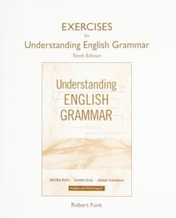 Exercise Book for Understanding English Grammar 9780134014272
