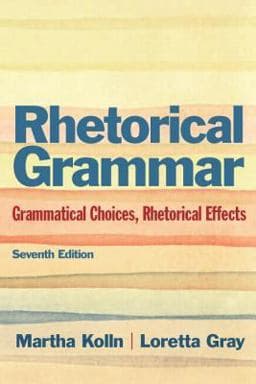 Rhetorical Grammar 9780134017358