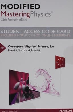 Modified Mastering Physics with Pearson EText -- Standalone Access Card -- for Conceptual Physical Science 9780134091976