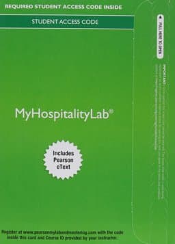 Exploring the Hospitality Industry 9780134104850