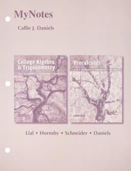 MyNotes for College Algebra and Trigonometry 9780134314457