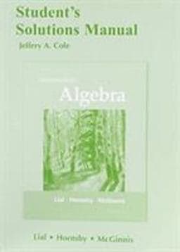 Student Solutions Manual for Intermediate Algebra 9780134445953