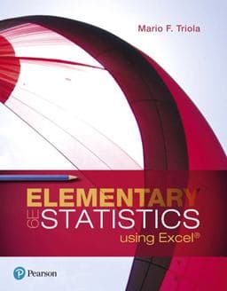 Elementary Statistics Using Excel 9780134506623