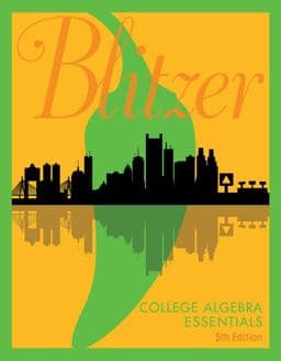 College Algebra Essentials EBook 9780134513119