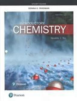 Study Guide for Introductory Chemistry 9780134553412