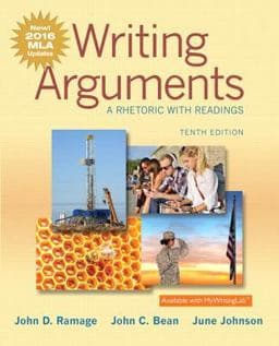Writing Arguments 9780134586519
