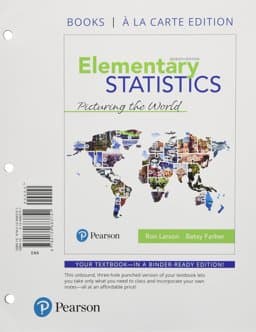 Elementary Statistics 9780134685205