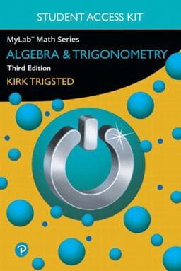 Algebra and Trigonometry -- Mylab Math with Pearson EText Access Code 9780134751597