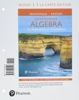 Intermediate Algebra with Applications and Visualization, Books a la Carte Edition PlusMyLab Math -- 24 Month Access Card Package 9780134768663