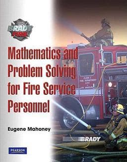 Mathematics and Problem Solving for Fire Service Personnel 9780135028254