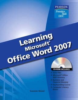 Learning Microsoft Office Word 2007 9780135045008
