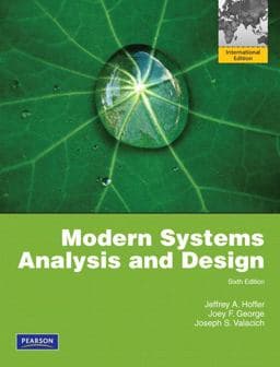 Modern Systems Analysis and Design 9780135094891