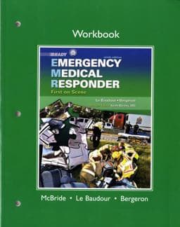 Workbook for Emergency Medical Responder 9780135125724