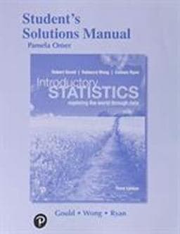 Student Solutions Manual for Introductory Statistics 9780135189238